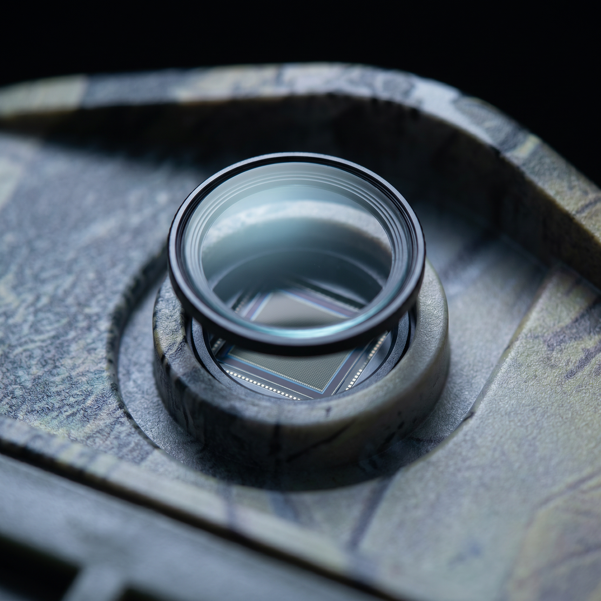 SENTINEL 4K CMOS sensor and lens macro detail