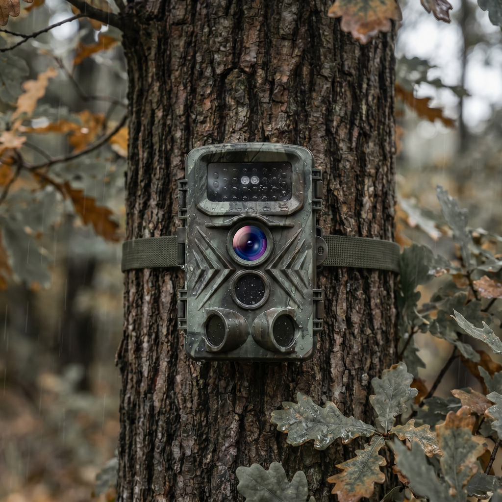 SENTINEL PRO waterproof IP66 camera in the rain